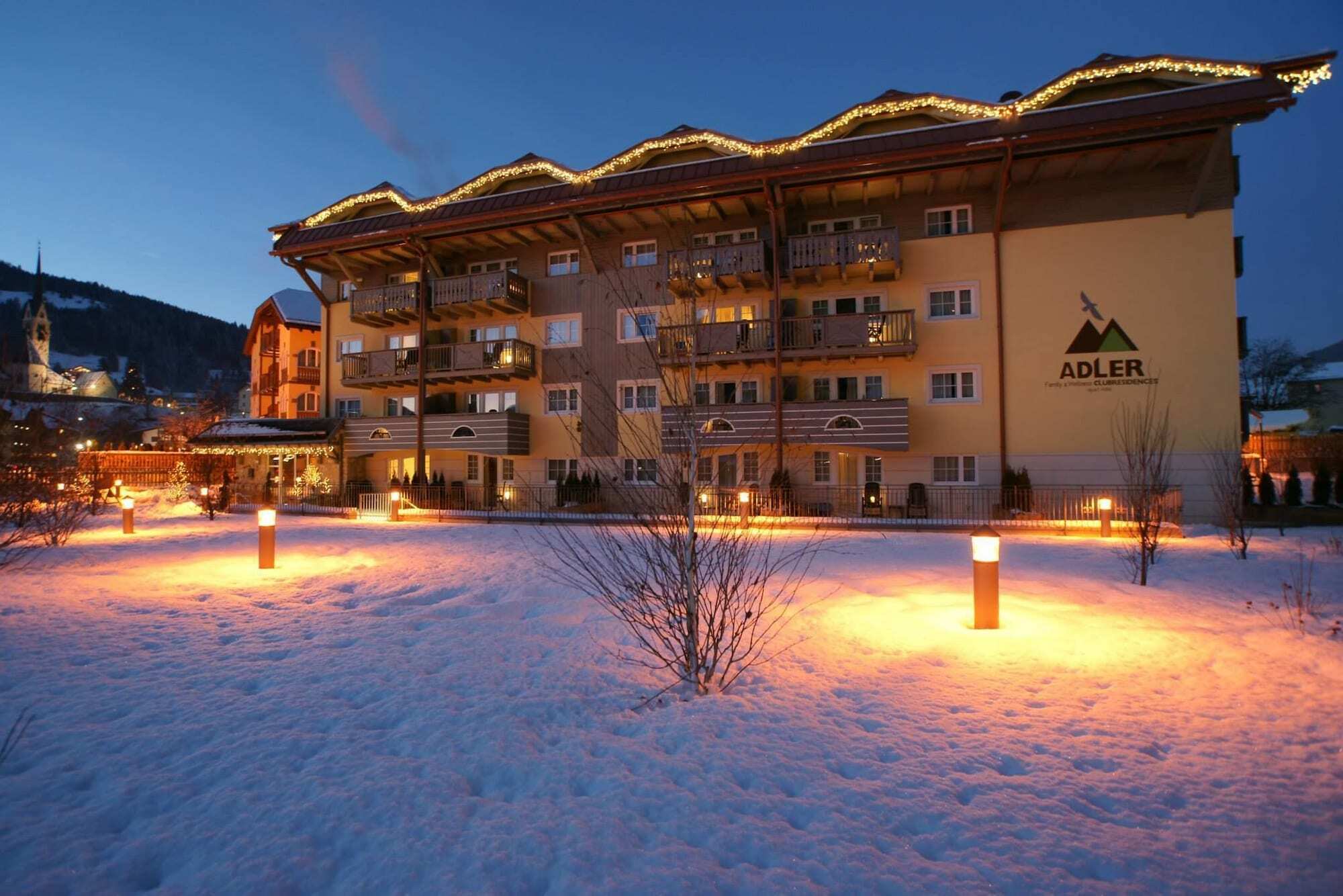 Adler Aparthotel Moena Esterno foto